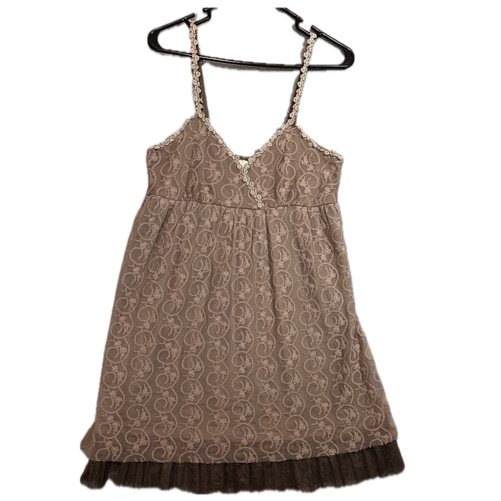 Gabriella Montez HSM style A'reve Anthropologie Baby Doll Dress Fairy Core Sz M